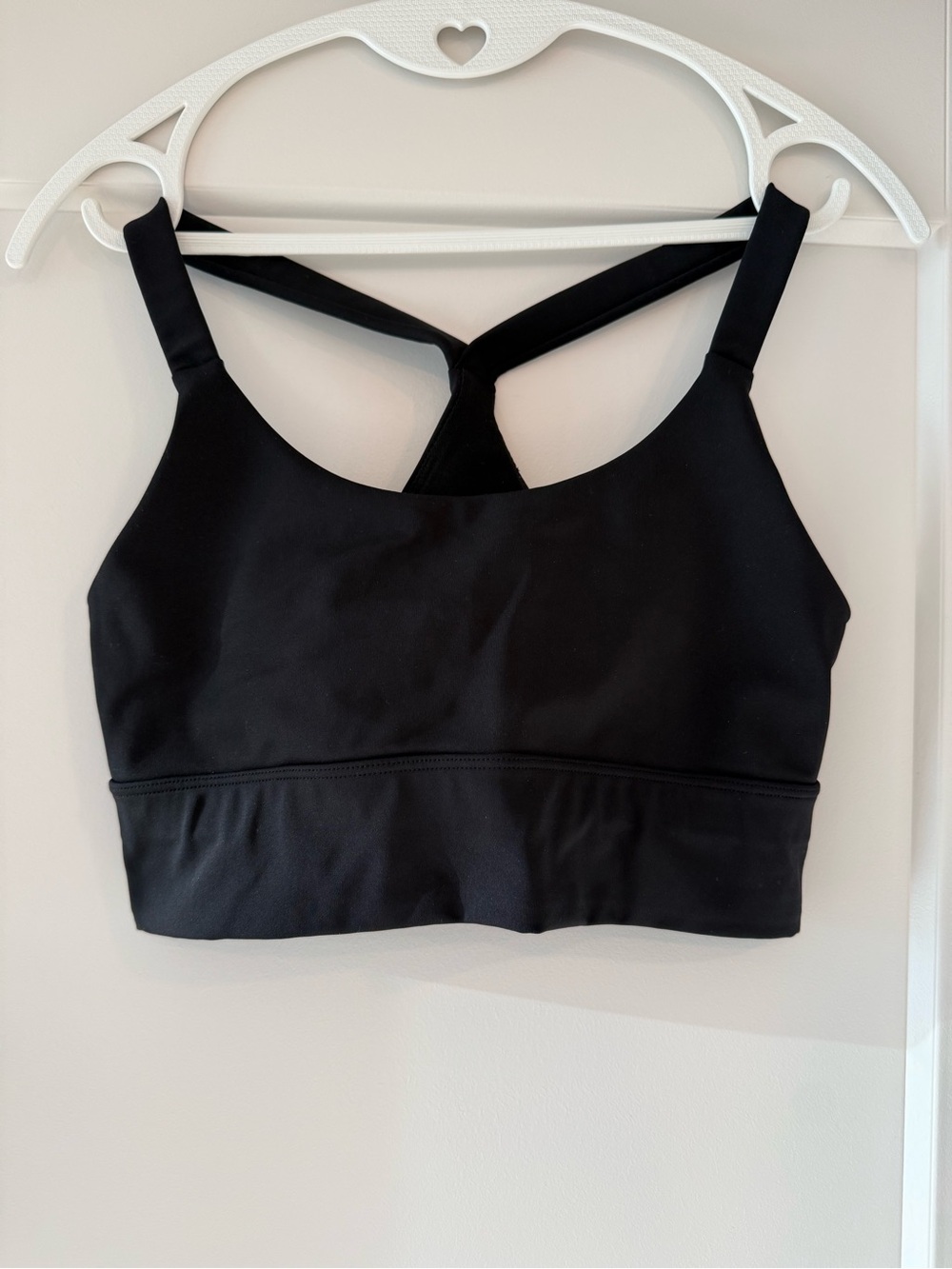 Natori Black Racerback Sports Bra with Wide Band